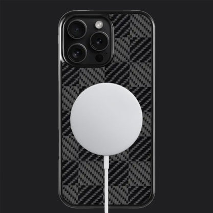 iPhone Carbon Fiber Case - Squares