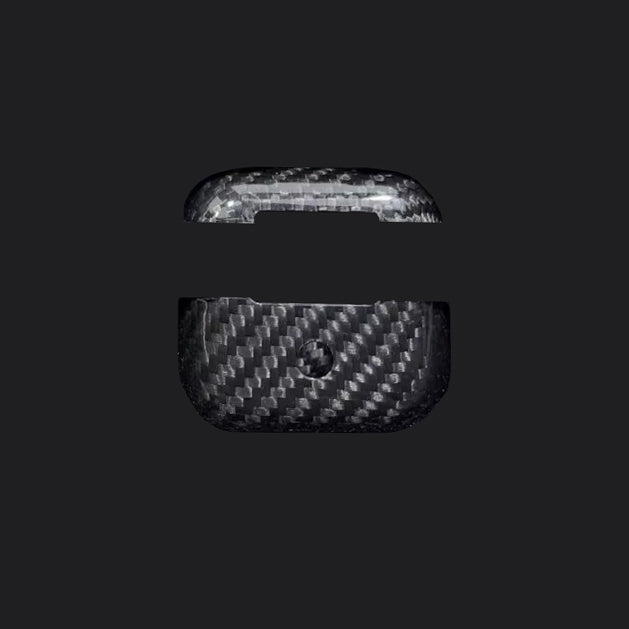 AirPods 100% Carbon Fiber Case - Gloss Twill Weave