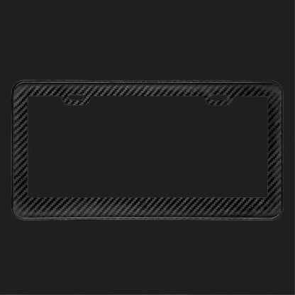 2x2 Twill Weave Carbon Fiber License Plate Frame