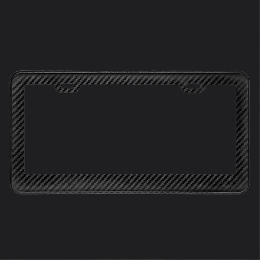 2x2 Twill Weave Carbon Fiber License Plate Frame